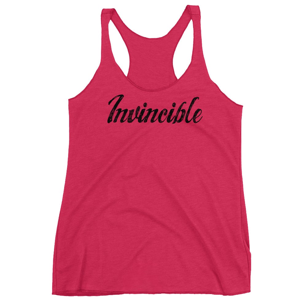 Invincible Women's Racerback Tank - Women's Clothing, T-Shirts, Tank ...
